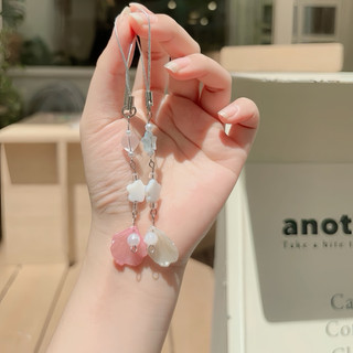 Key chain/móc khoá/ dây đeo điện thoại handmade elm.ribon