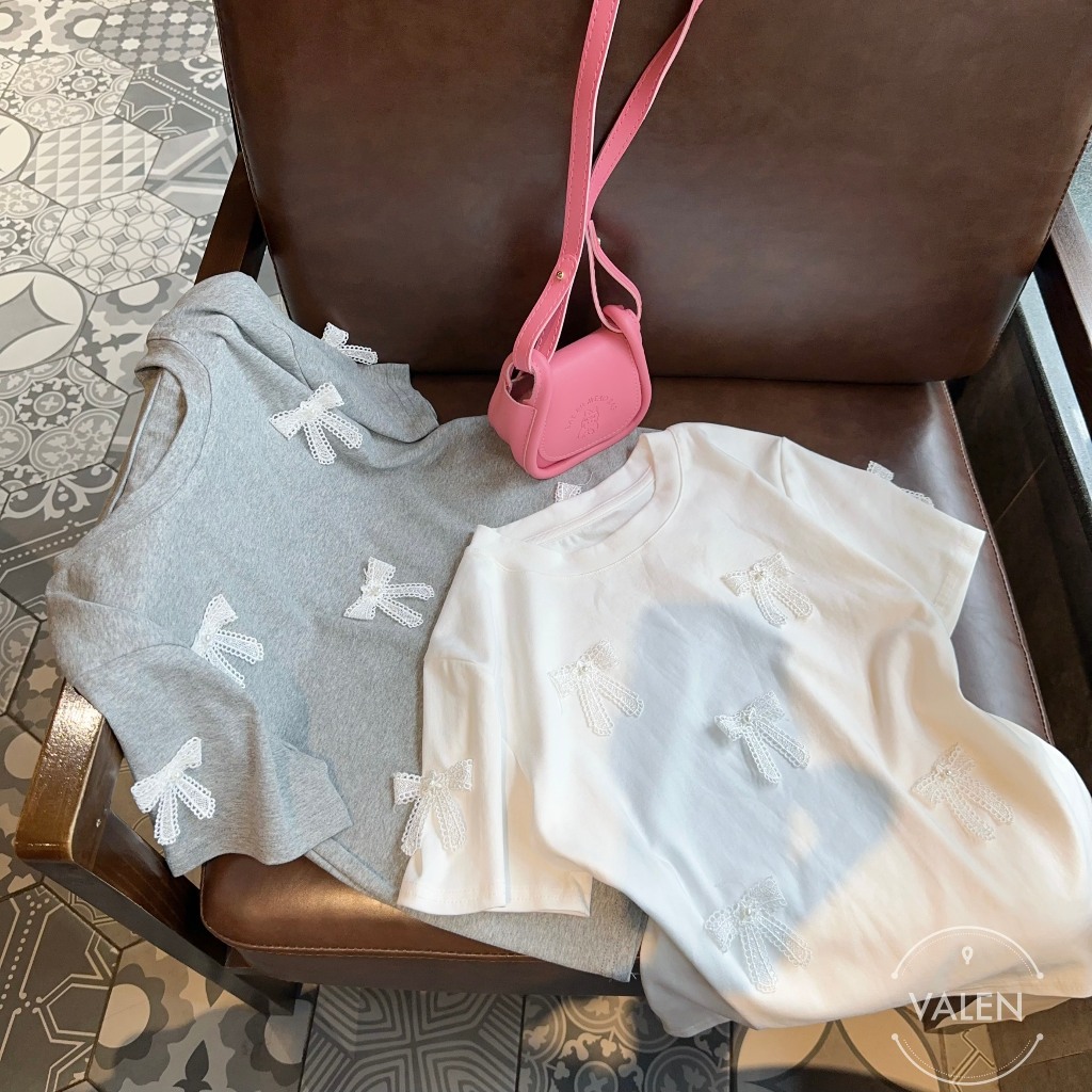 Áo pull Today đính nơ 6156	(5531)