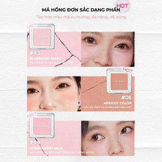  Judydoll phấn má hồng màu đơn sắc 