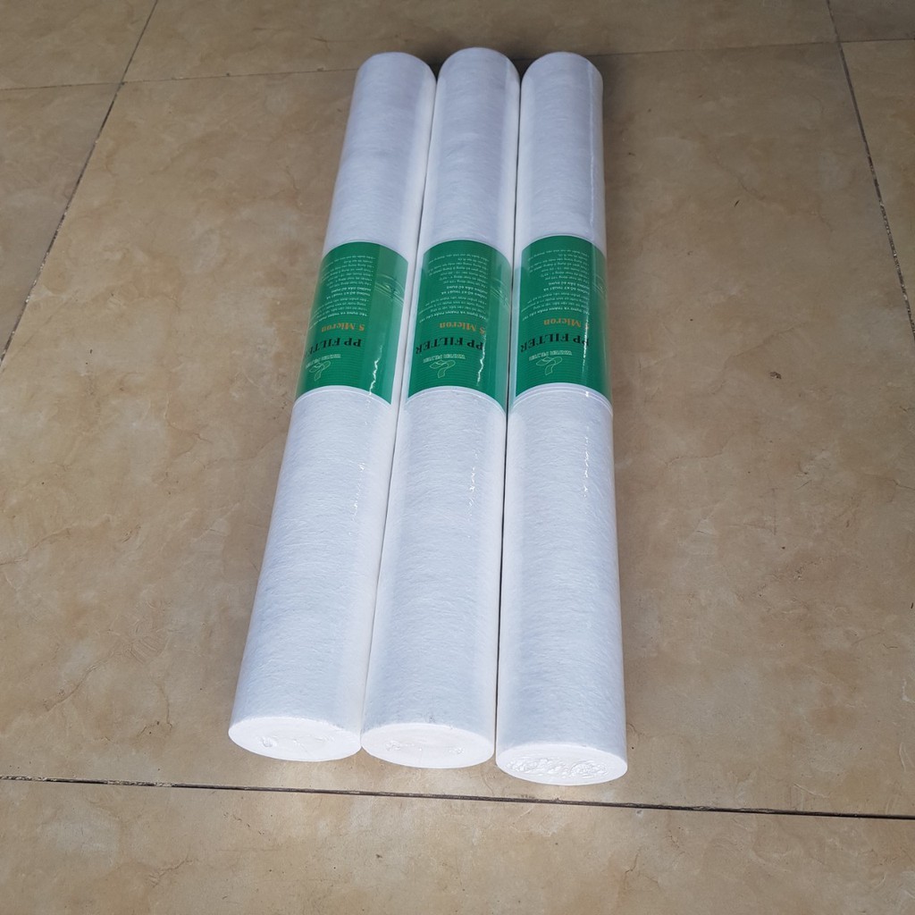 Combo 3 lõi lọc PP 5micron 20 inch