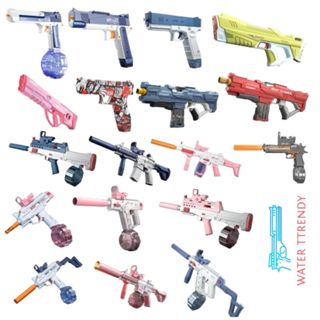 [BỘ SƯU TẬP WATERGUN] Đồ Chơi Súng Phun Nước Tự Động Kèm Phụ Kiện Áp Lực Lớn Nhiều Mẫu Mã Đẹp Đa Dạng Cho Bé Mùa Hè