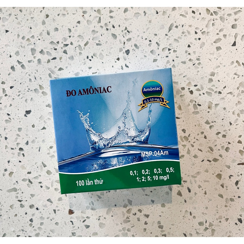 Đo Amôniac trong nước ngọt và mặn - Ammonia Test