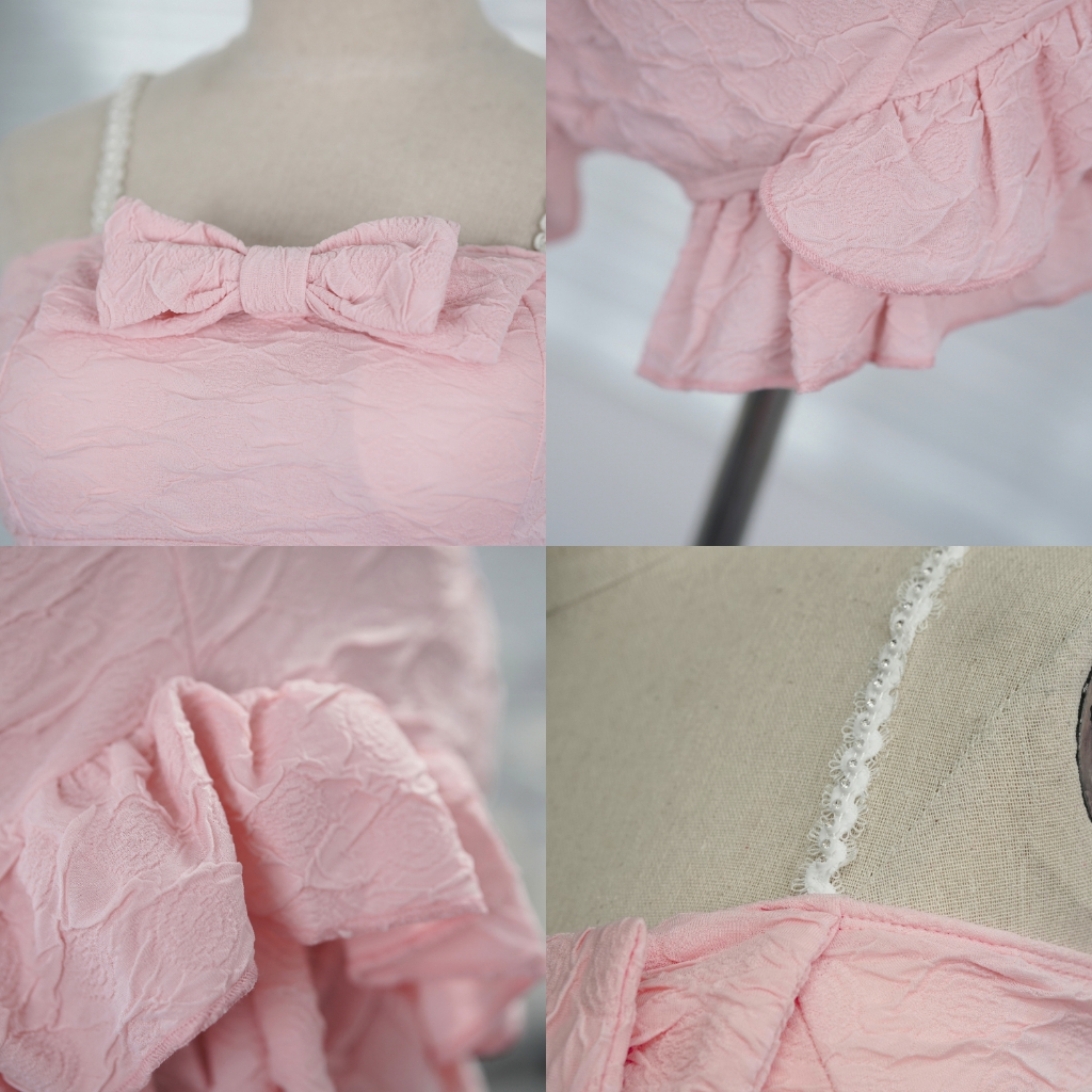 Bikini Đi Biển 1 mảnh Swimsuit Đầm Hai dây Nữ, Bikini Đi Biển Váy Liền Sexy Quyến Rũ  3 Màu Trắng Kem, Hồng   - M05 | BigBuy360 - bigbuy360.vn