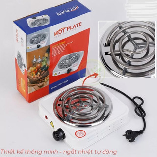 Bếp Điện Mini 1000W Không Kén Nồi, Pha Cafe, Trà, Nấu Nước, Hơ Lá Trầu Freeship BẢO HÀNH 6 THÁNG