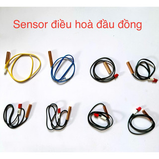 Sensor-cảm biến máy lạnh đầu đồng/đầu nhựa:5k, 10k, 15k, 20k, 35k, 50k,100k, 200k