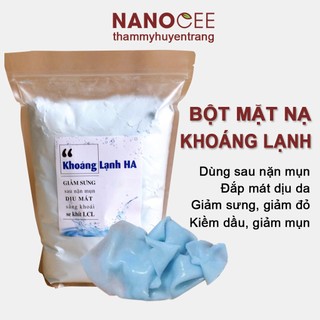 Mặt Nạ Đá Lạnh, Khoáng Lạnh HA Đắp Sau Nặn Mụn, Giảm Sưng Đỏ, Cấp Ẩm, Ngăn Ngừa Mụn Tái Phát