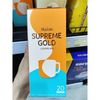 Cà phê maxim supreme gold hàn quốc hộp 20 gói - 슈프림 골드