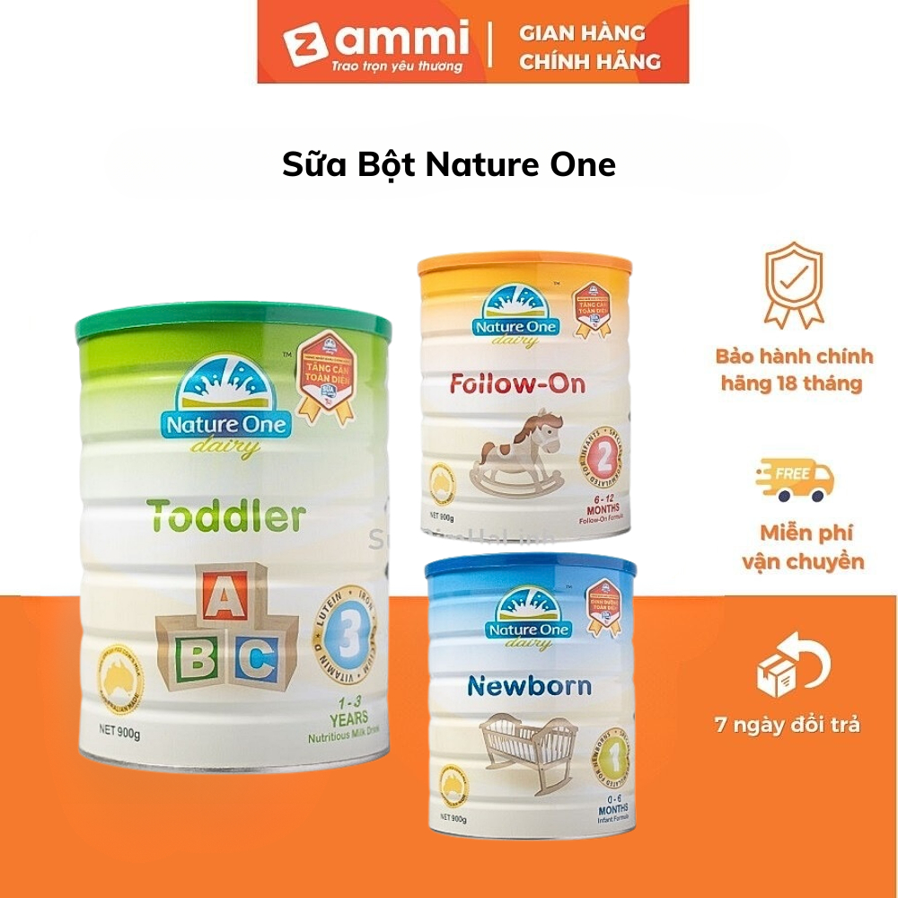Sữa Bột Nature One Số 1, Số 2, Số 3 900g