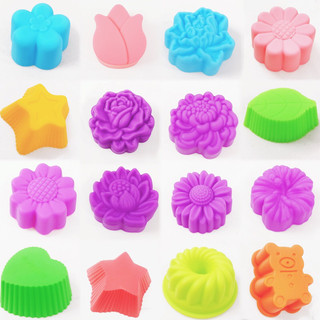 Khuôn silicon làm thạch bánh muffin, cupcake
