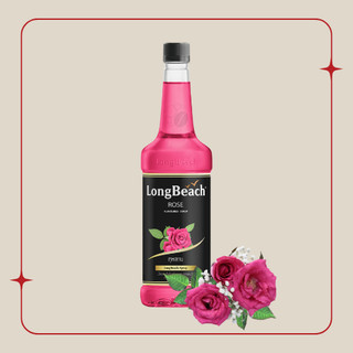 Siro Hoa Hồng LongBeach Rose Syrup 740ml