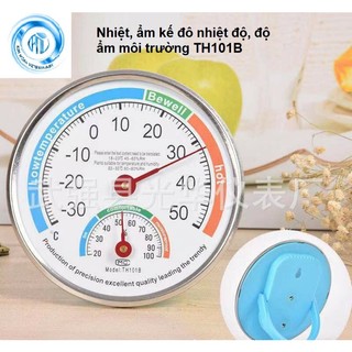 Nhiệt Ẩm Kế Cơ Học Thermometer TH101B - Đo độ ẩm và nhiệt độ trong phòng