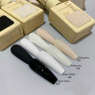 Sơn gel trắng Umi-sơn gel -sơn trắng-Đồ Nails Nhật Quyên
