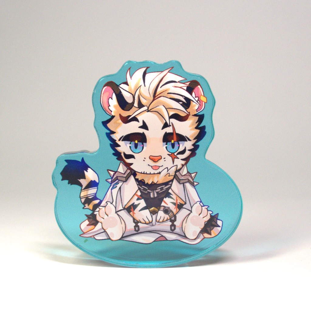 Mô hình Standee Mini Furry MOUNTAIN - YAO - KAMUI - SADAYOSHI - JINQIU - VON LYCAON - 2 mặt - 6cm