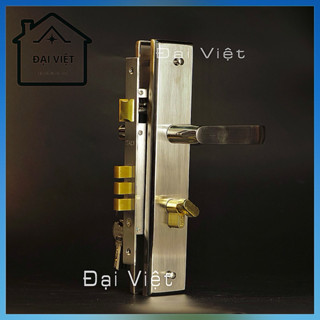 Khoá cửa đại loại to và dài 33cm/30cm/26cm Thân chốt đồng, Loại dày bản chuẩn inox 304