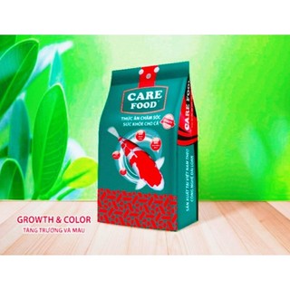 Thức ăn cho cá - cám hạt nổi CARE FOOD tăng trưởng, giúp cá lớn nhanh, lên màu tự nhiên bao 5kg
