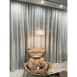 𝐂𝐌𝐀𝐑𝐓.𝐆𝐢𝐚 𝐝𝐮̣𝐧𝐠 Đèn Cây Đứng Đèn Sàn Cong Lồng Đan Decor Siêu Chill CM33