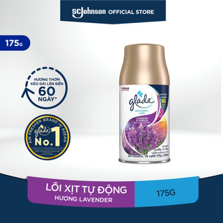 [Nhâp FMCGMALLMT-Giảm 12%-Đơn 250K] GLADE Lõi xịt thơm phòng tự động Hương Lavender 175g