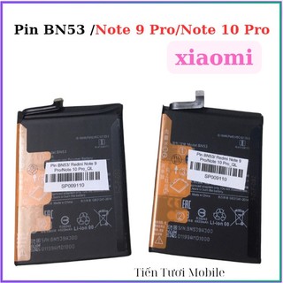 Pin bn53,note 9 pro,note 10 pro xiaomi ,mới