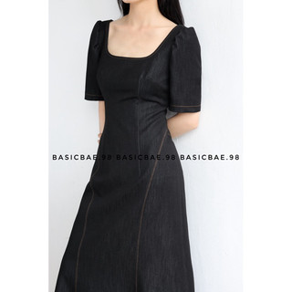Đầm Alice tối giản, thanh lịch, hàng thiết kế by Basicbae.98