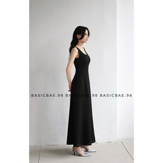 Đầm Alice tối giản, thanh lịch, hàng thiết kế by Basicbae.98