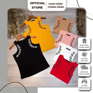 ÁO BA LỖ NGƯỢC, ÁO CROPTOP VIỀN CHỮ THUN COTTON CO GIÃN 4 CHIỀU