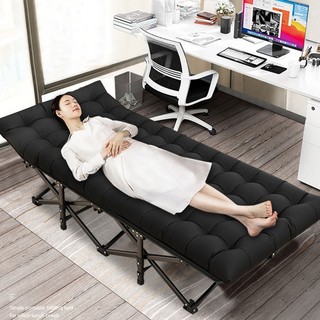 Giường xếp văn phòng ngủ trưa gấp gọn tiện ích , giường du lịch gấp gọn khung thép Giường Xếp Ngủ Trưa Văn Phòng Gấp Gọn