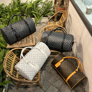 Túi trống du lịch LV cỡ lớn 50cm thiết kế mới nhất 2024