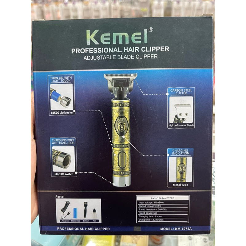 Tông đơ chấn viền rồng Kemei