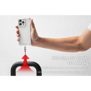 Thẻ gắn dây đeo điện thoại Devilcase xoay 360