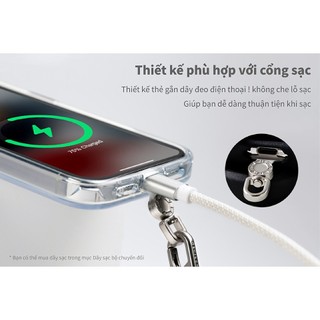Thẻ gắn dây đeo điện thoại Devilcase xoay 360