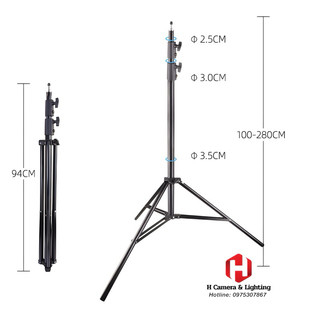 Chân Đèn Studio Sơn Tĩnh Điện CB 280(2m8)