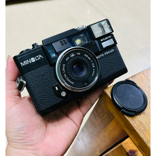 Máy ảnh film Pns Minolta Hi-Matic AF-D + lens Minolta 38mm f2.8