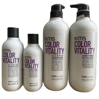 Dầu gội xả giữ màu tóc nhuộm KMS COLOR VITALITY 750mlx2