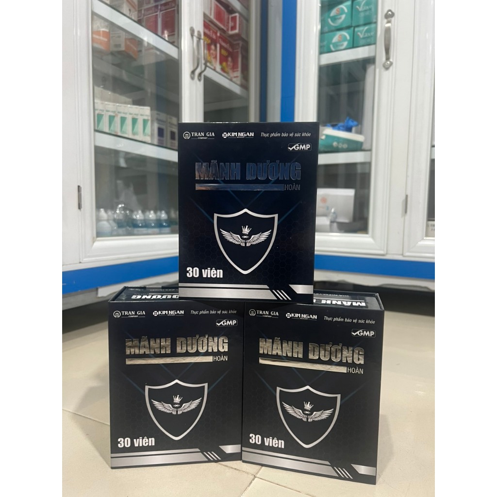 MS001-Mãnh Dương bổ sung sức khoẻ hỗ trỏ giảm đau lưng mỏi gối ( mua 1 duoc 2 ) hộp 30 viên