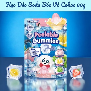 Kẹo Dẻo Trái Cây Bóc Vỏ COKOC (Kẹo Dẻo Trái Cây 3D)