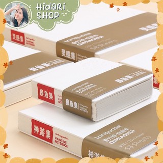  Sổ Vẽ Mini Languo 200gsm - Phù hợp dùng cho màu Acrylic - Hidari 