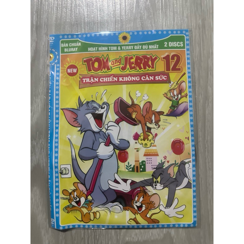 Dvd Phim Hoạt Hình Tom And Jerry Phần 12 Trọn Bộ 2 Dvd