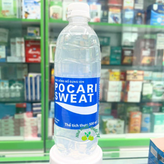  Nước uống bổ sung ion Pocari Sweat 500ml - 350ml giúp bù nước và điện giải nhanh chóng đầy đủ hơn. 