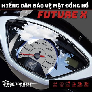 Future x | miếng dán ppf bảo vệ mặt đồng hồ xe honda future x chống trầy xước
