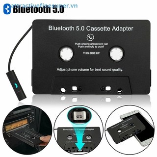 Bộ chuyển đổi băng cát sét âm thanh stereo bluetooth 5.0 afs sang aux cho điện thoại cassette