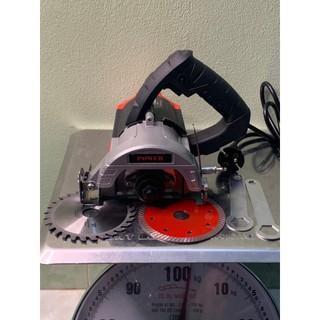 Máy cắt gạch,cắt gỗ 45 độ ruột đồng 100 % tặng kèm 2 lưỡi cắt