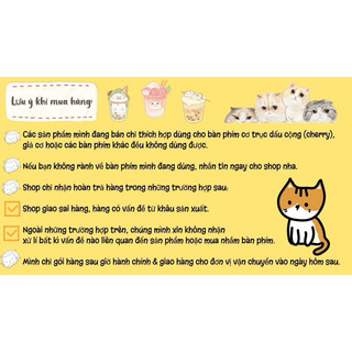 Keycap bé Cabybara chỉ dành cho bàn phím cơ