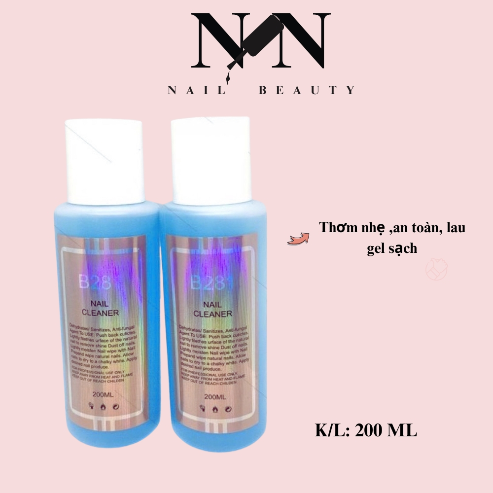 Nước lau gel nail B281 200ml - Sản Phẩm Chính Hãng