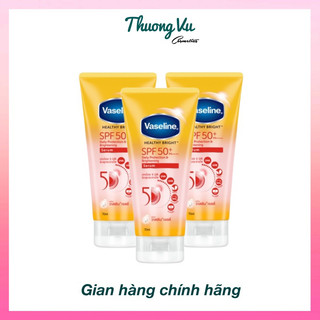 Dưỡng thể trắng da vaseline 50x spf50++ thái lan 320ml
