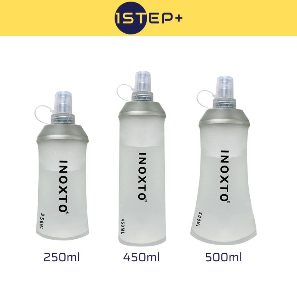 Bình nước mềm, cốc mềm chạy bộ, trail
