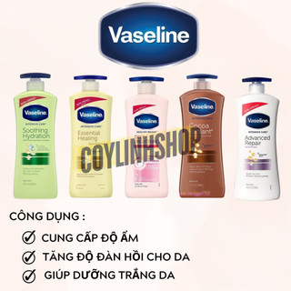 Kem dưỡng thể body nâng tone VASELINE 725ml dưỡng ẩm sáng da