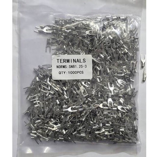 Đầu cos y trần y1,25-3 y1.25-4 y2,5-3…, túi 1000cái
