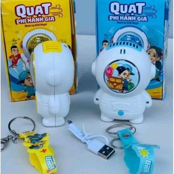Quạt Kun phi hành gia mẫu mới 2024 (có chọn màu)