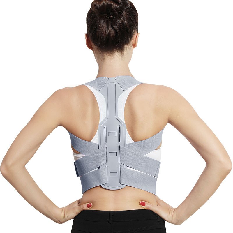 Đai Chống Gù Lưng Có Nẹp Định Hình Giữ Thẳng Cột Sống Giảm Đau Mỏi , Gù Lưng Cho Nam & Nữ. Chính Hãng JESSE