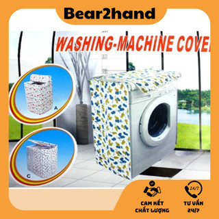 Bọc máy giặt Bear2hand Vỏ bọc máy giặt chống thấm nước bảo vệ máy giặt